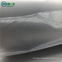 Embroidery Backing LDPE Hot melt adhesive film 0.07MM thickness patch heat embroidery backing stabilizer film in roll